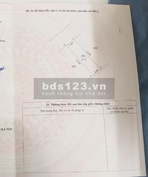 BÁN NHÀ Lê Quý Đôn, Hà Đông 47m2 chỉ có 4.25 tỷ.