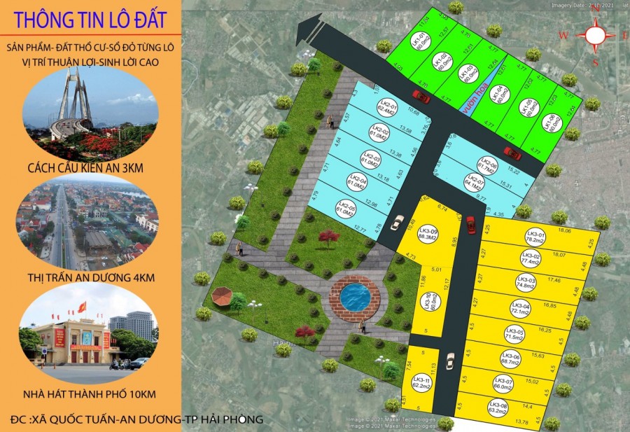 ĐÂT PHÂN LÔ GIÁ RẺ AN DƯƠNG HẢI PHÒNG
