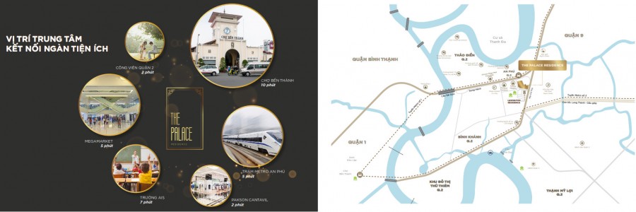 Bán lỗ CH 2pn The Palace Residence chỉ 1.3 tỷ sở hữu ngay căn hộ nằm ngay gốc 3 mặt tiền, Q.2