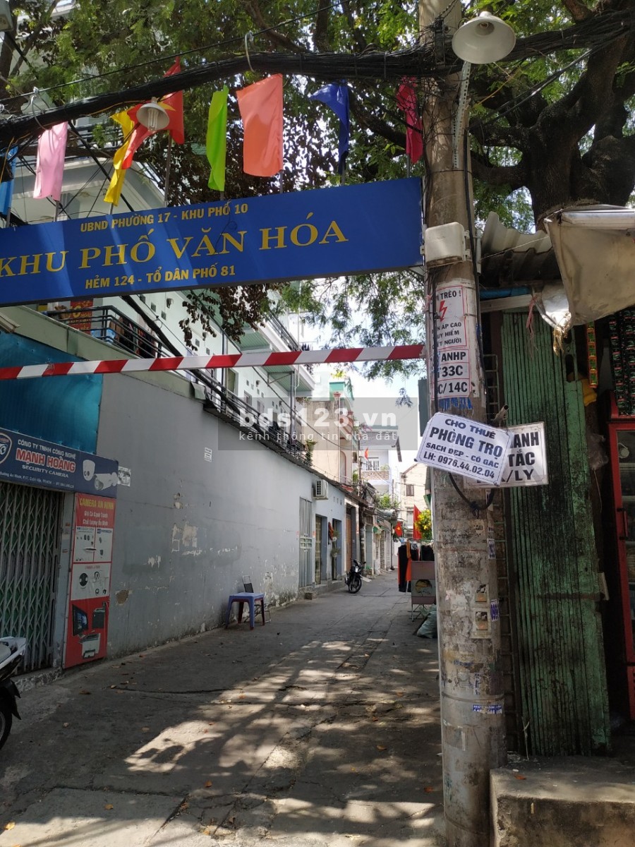 CHÍNH CHỦ CẦN TIỀN BÁN NHÀ 124/3 AN NHƠN, GÒ VẤP