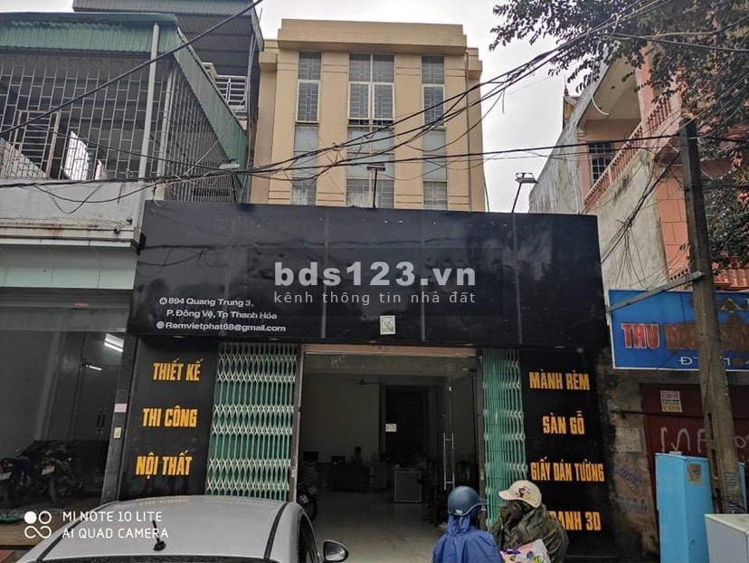 BÁN NHANH NHÀ MẶT PHỐ TP THANH HÓA.