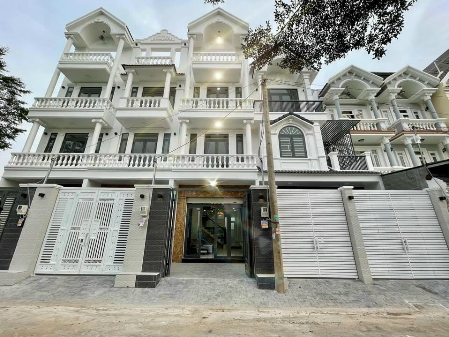 Bán Nhà mới Xây theo kiến trúc Châu Âu-Khu dân cư Sài Gòn Mớ,Nhà Bè giá 5,3 tỷ