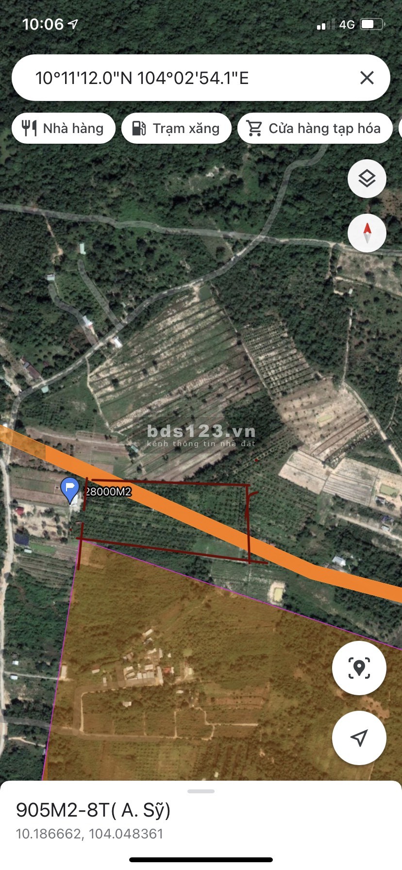 2,8 ha Vườn Cây Ăn Trái - Quy Hoạch Đường Suối Tiên Chạy qua Đất