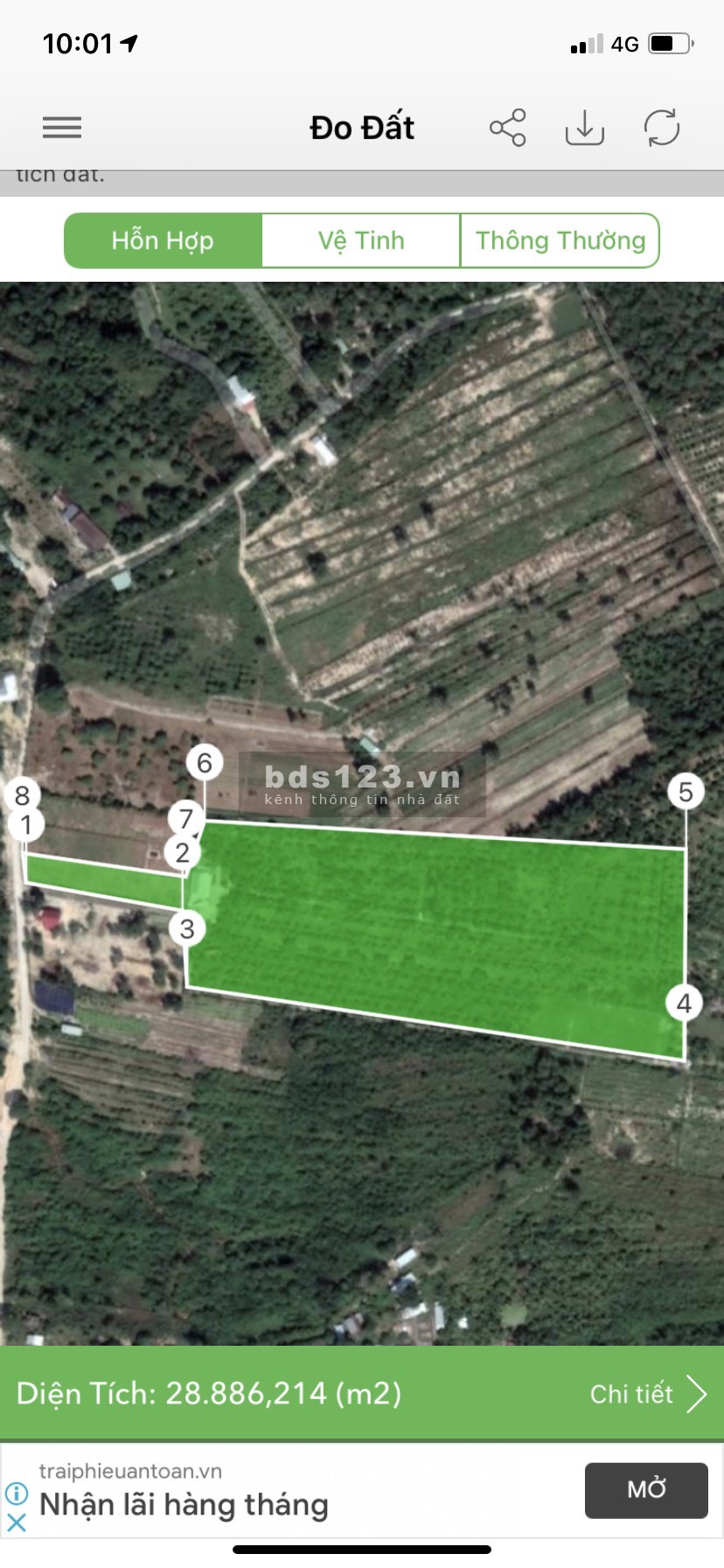 2,8 ha Vườn Cây Ăn Trái - Quy Hoạch Đường Suối Tiên Chạy qua Đất