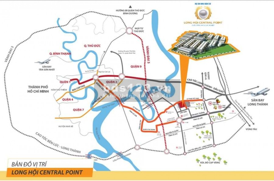 ĐẤT NỀN THỔ CƯ NGAY TRUNG TÂM HÀNH CHÍNH NHƠN TRẠCH, 19TR/M2
