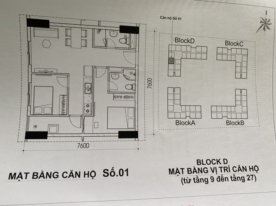 Bán Căn hộ Bcons Garden - 2PN - đường Phạm Hữu Lầu, ngày TT hành chính Dĩ An, Bình Dương. LHCC: 0336622514 - 0905527507