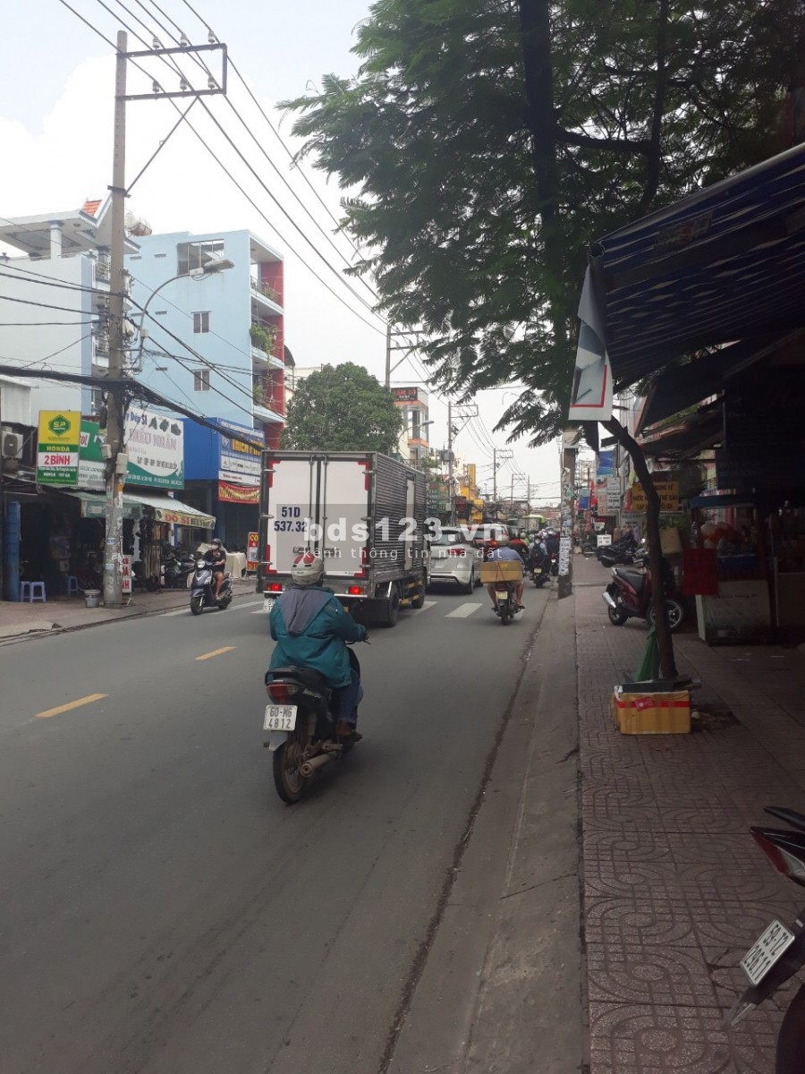 Cho thuê nhà MT đường Âu Cơ P14 Tân Bình-trệt 3 lầu sân thượng, nhà mới ngay tuyến đường sầm uất