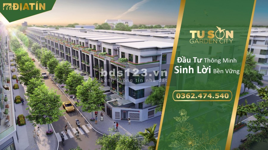 Từ Sơn Garden City Trung tâm T.x Từ Sơn Cơ hội đầu tư tốt nhất.