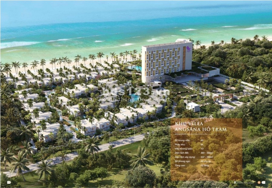 Angsana Residences Hồ Tràm - BIỆT THỰ BIỂN CHUẨN 5 SAO - Mr Tỉnh 097 237 1600