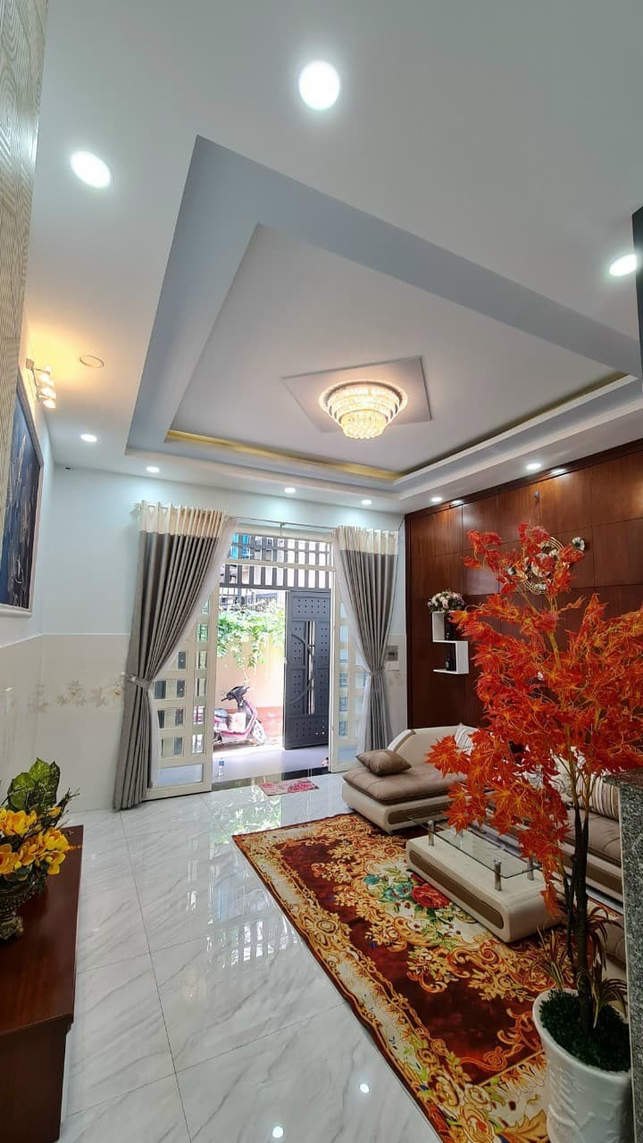 Bán nhà hẻm đường Quang Trung, Phường 11 Vò Vấp, Sổ hồng, 4 Phòng ngủ