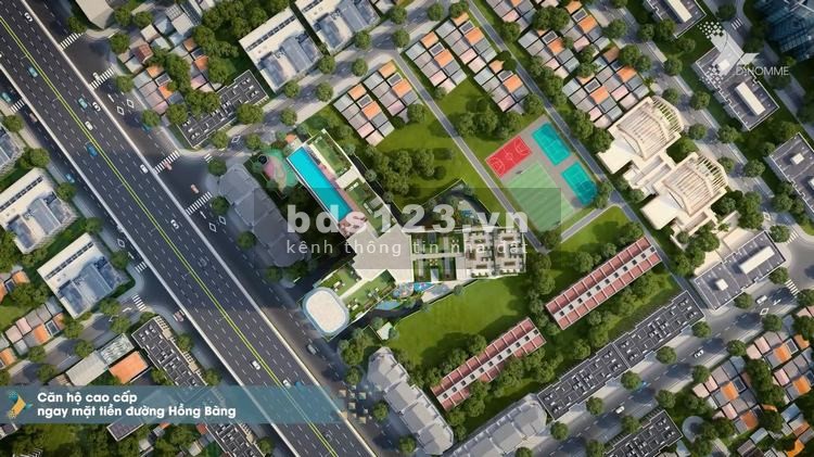 Căn hộ Sức Khỏe 5 Sao mặt tiền đường Hồng Bàng Quận 6.