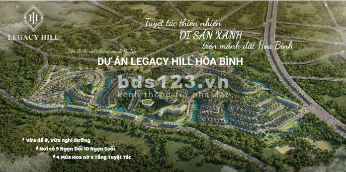 Chính chủ có suất ngoại giao cần ra hàng 2 lô biệt thự Legacy Hill Hoà Bình giá rẻ hơn CĐT 1 tỷ
