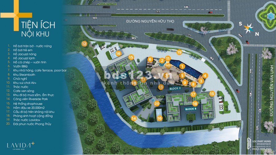 Cho thuê căn hộ LAVIDA Nguyễn Hữu Thọ Quận 7 giá rẻ 6 triệu/tháng