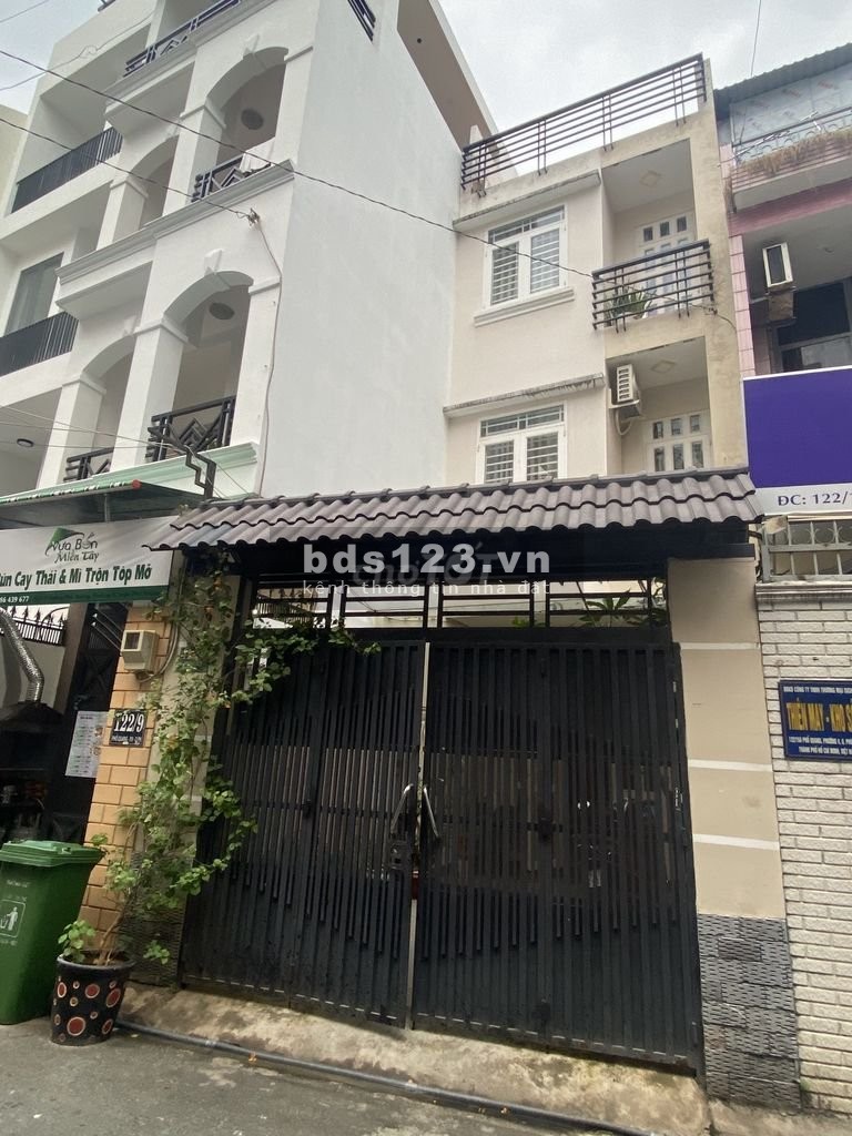 Nhà cho thuê nguyên căn 122/11 Phổ Quang, Phường 9, Quận Phú Nhuận - khu an ninh tiện làm vp công ty (nhà như hình)