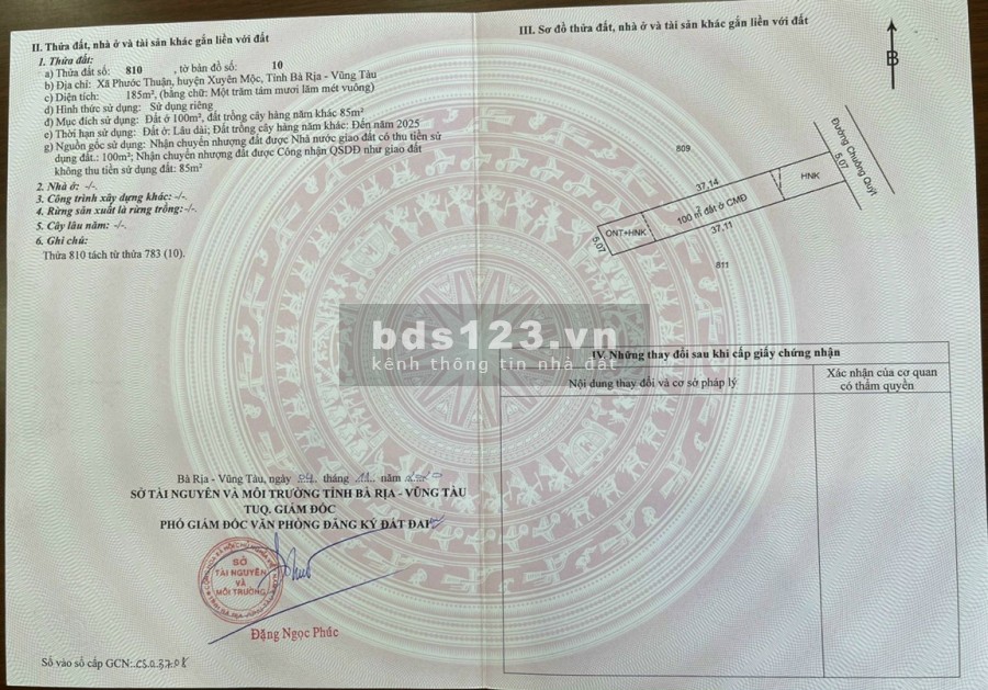 Còn vài lô MT trong khu đô thị Hồ Tràm - BRVT 5000ha, vị trí đẹp, giá F0 rất là bánh bèo, SHR