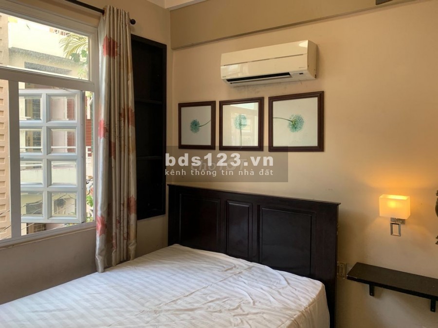 CHDV Nguyễn Đình Chiểu P5, Q3 TRệt, 3L 6P, 6wc full nội thất