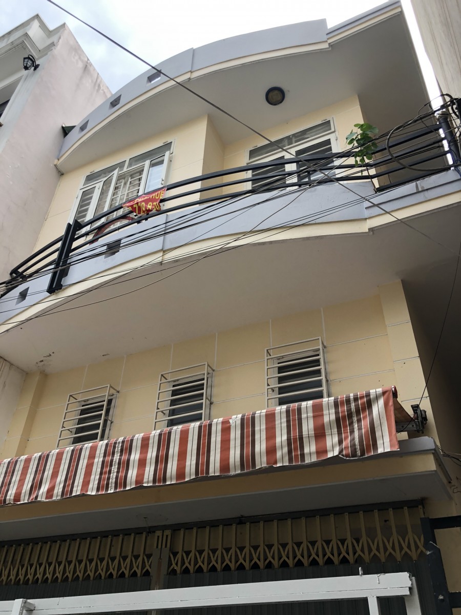BÁN GẤP NHÀ MẶT TIỀN 4.5 NỞ HẬU 5.5m HẺM XE HƠI ĐƯỜNG TRẦN XUÂN SOẠN PHƯỜNG TÂN HƯNG QUẬN 7 GIÁ 5.6 TỶ