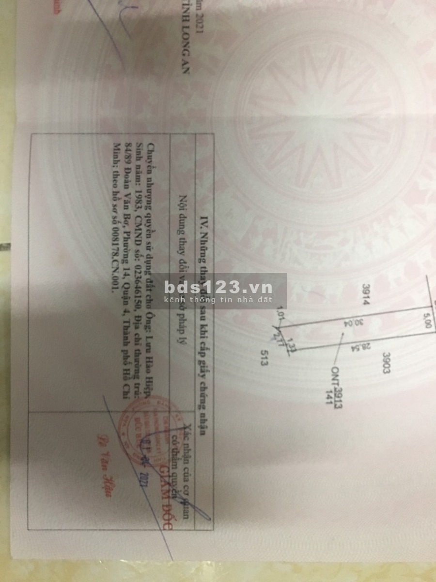 Bán đất Long An giá rẻ giá thật phù hợp với người có vốn ít
