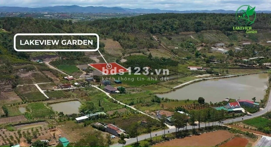 BÁN ĐẤT NỀN LAKEVIEW GARDEN đất sát mặt tiền Trục đường Cafe Mê Linh Garden Đà Lạt