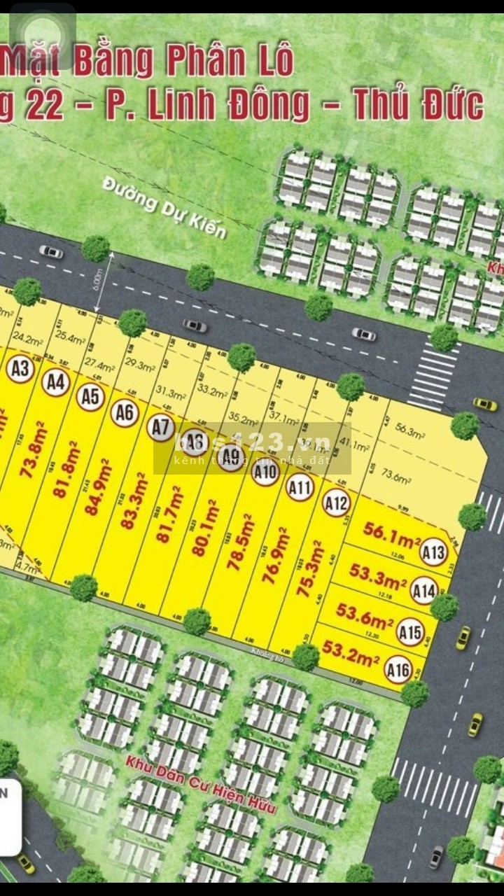 Bán đất hẻm 17, đường 22 Linh Đông,Thủ Đức,DT4x29m,LH 0908795128.