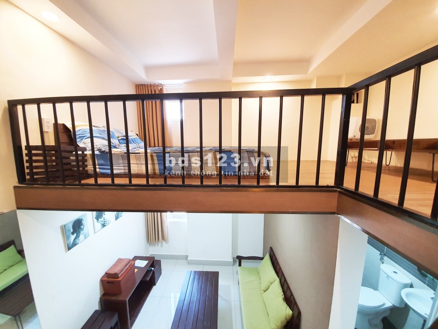 Căn hộ có gác 35m2 full nội thất có cửa sổ giá tốt nhất T5/2021