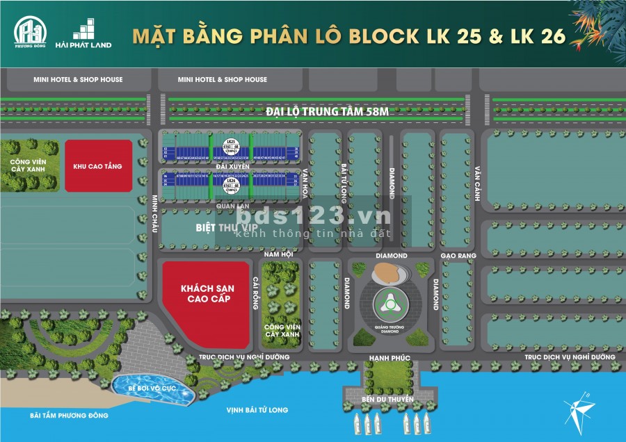 MỞ BÁN QUỸ HÀNG ĐẤT NỀN LIỀN KỀ VIP LK26 KĐT PHƯƠNG ĐÔNG VÂN ĐỒN, QUẢNG NINH
