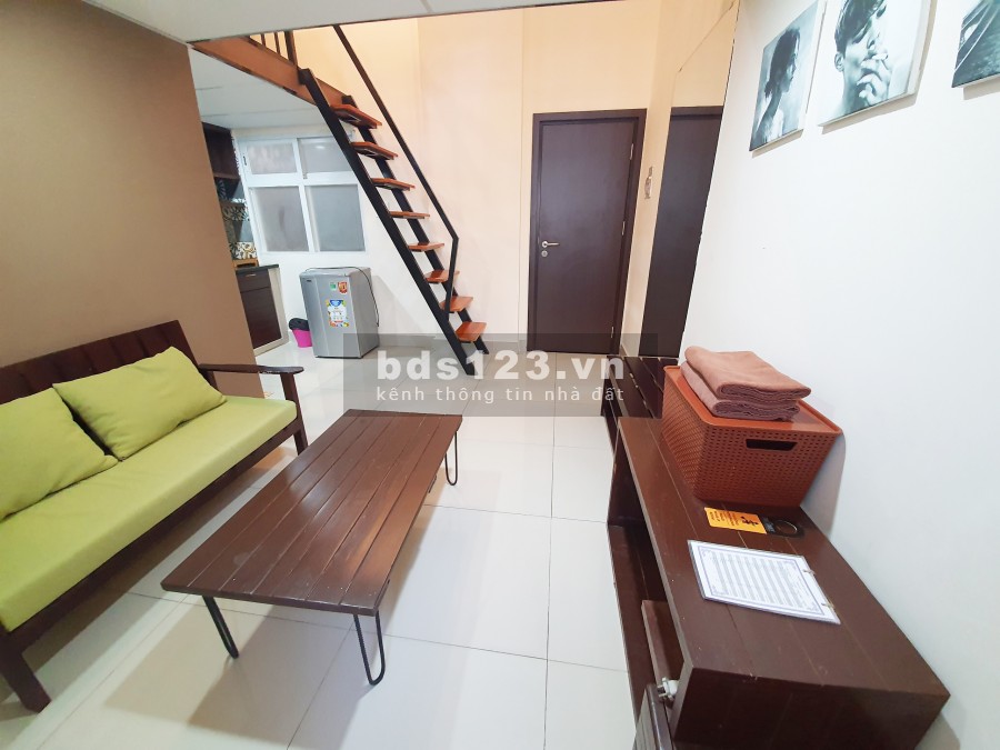 Căn hộ có gác 35m2 full nội thất có cửa sổ giá tốt nhất T5/2021