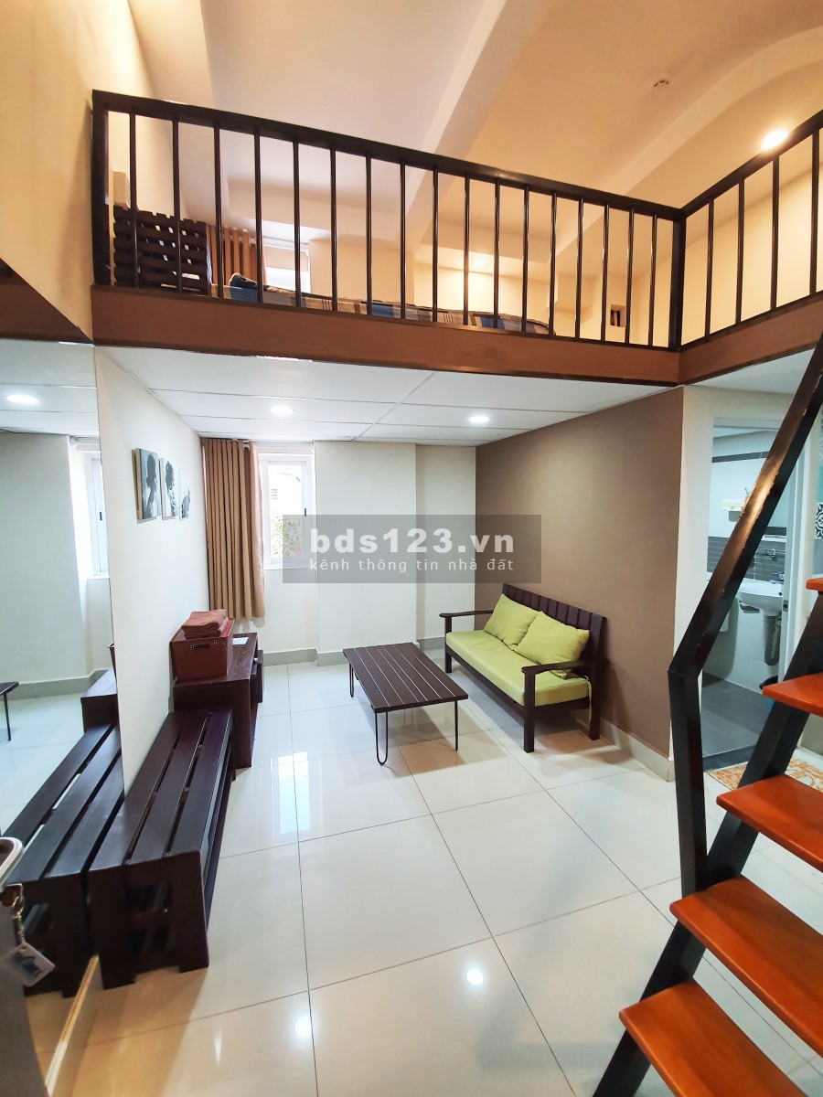Căn hộ có gác 35m2 full nội thất có cửa sổ giá tốt nhất T5/2021
