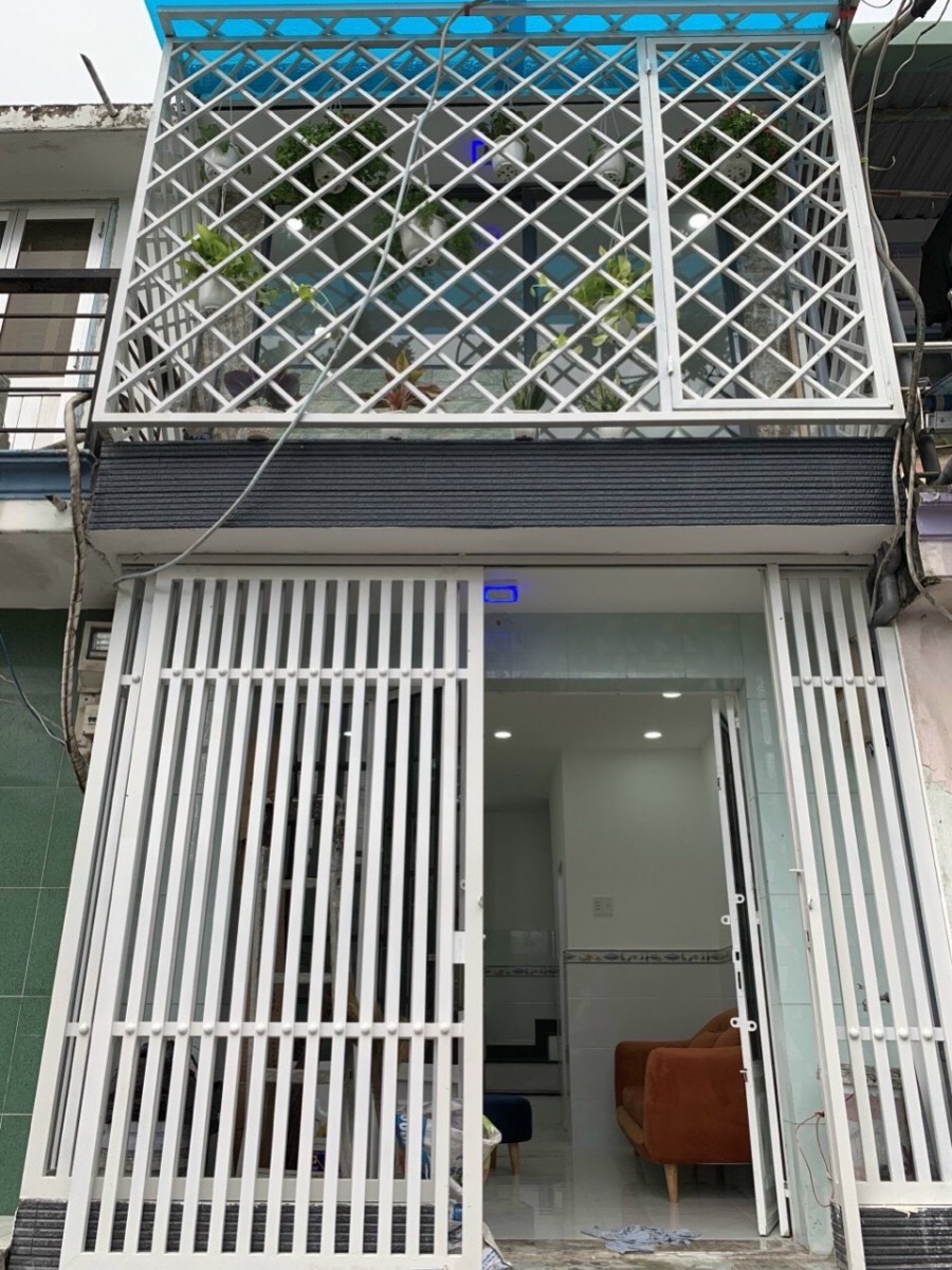 Bán Nhà Mặt Tiền Hẻm 387 Phạm Hữu Lầu, Nhà Bè.giá 1,35 tỷ