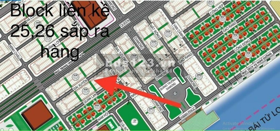 Chính Chủ cần bán LK26 sát biển Dự án Phương Đông Vân Đồn