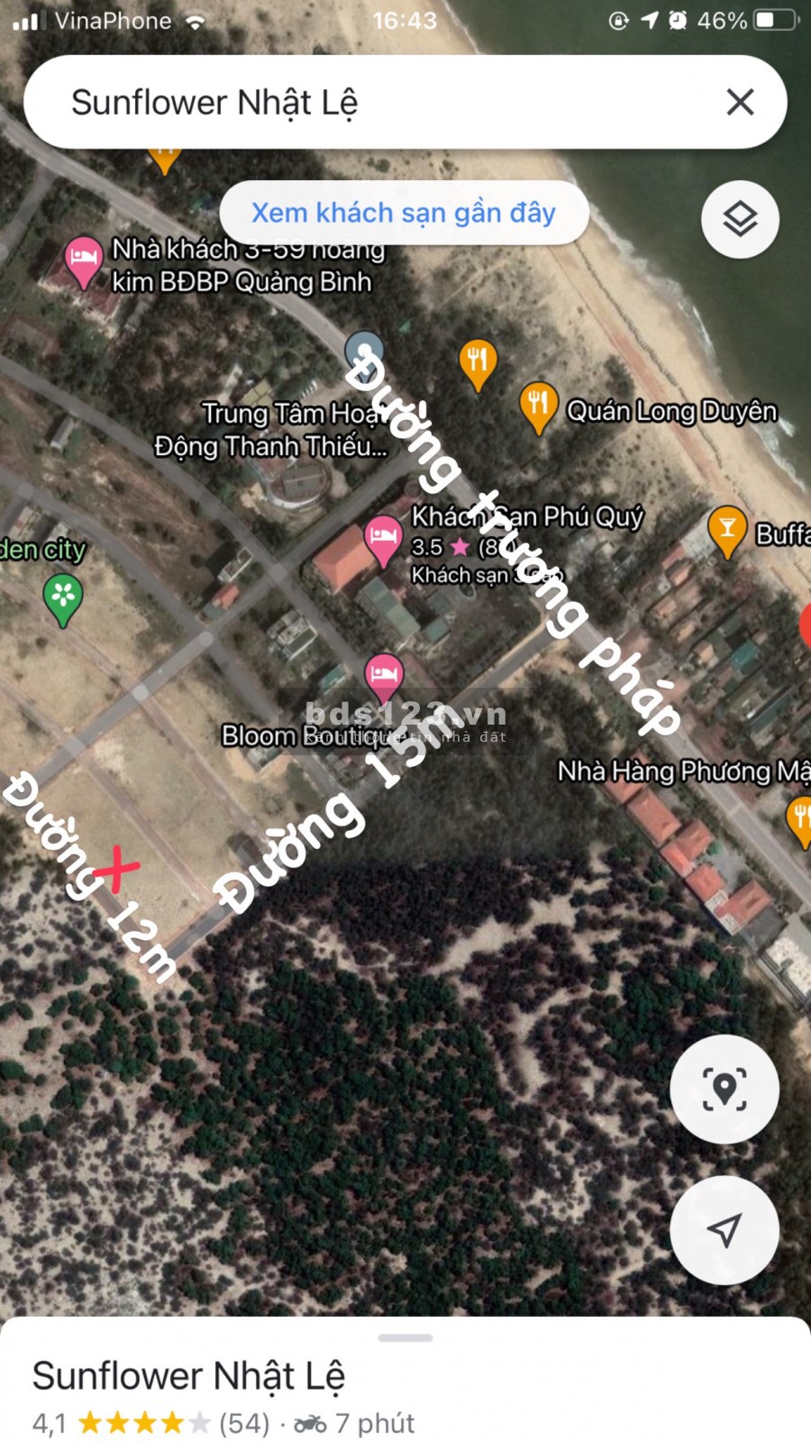 Đất Quang Phú ngay sát đường chính trương pháp