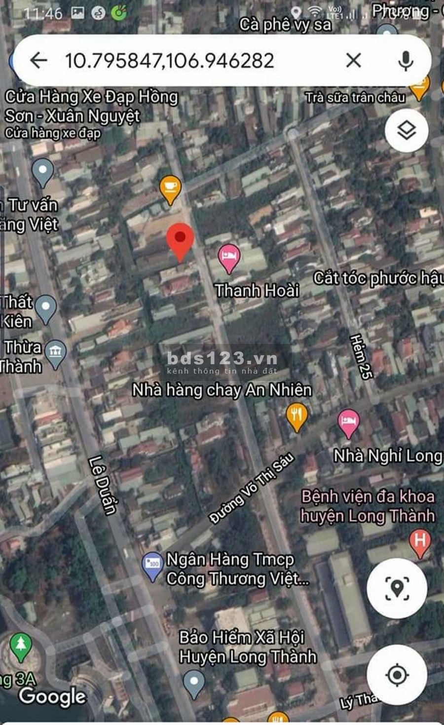 Cần bán nhà nghỉ 20 phòng cùng đất 500m2 Tại Long Thành - Đồng nai