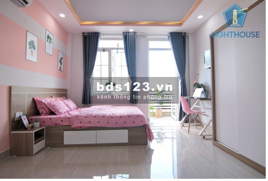 Cho thuê căn hộ có ban công riêng full nội thất ở Quang Trung Gò Vấp