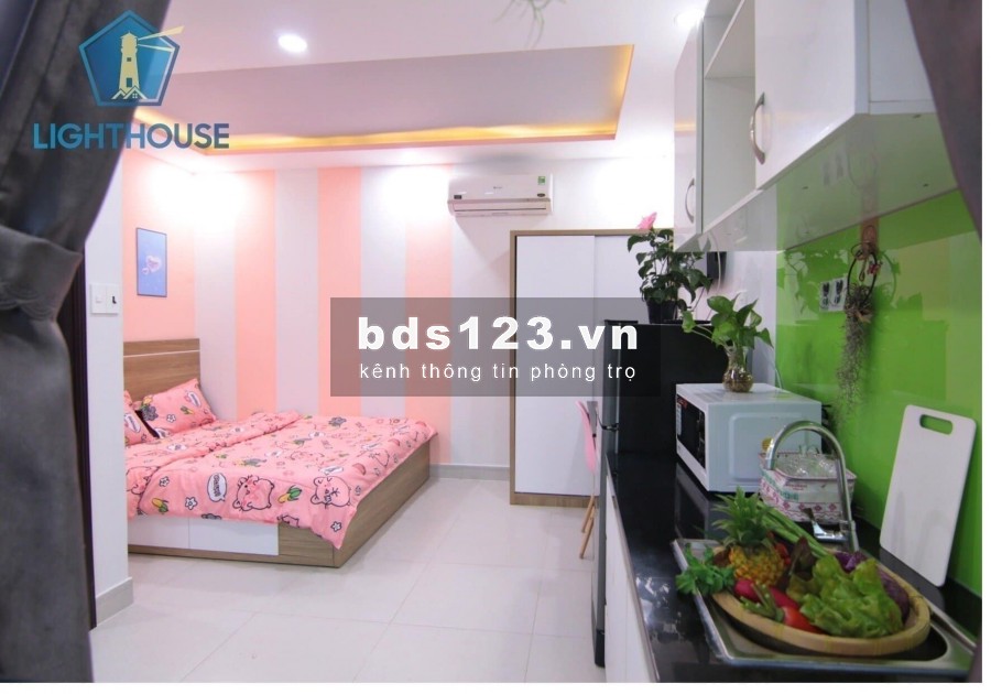 Cho thuê căn hộ có ban công riêng full nội thất ở Quang Trung Gò Vấp