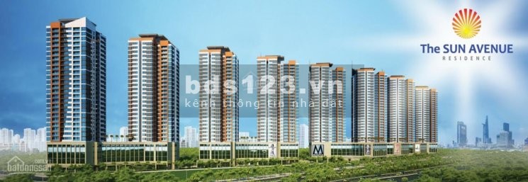 BÁN GẤP The Sun Avenue 2PN + 1 wc - từ 3,5 tỷ, 2PN+ 2wc- từ 4,1 tỷ, 3PN- 4,6 tỷ, giá tốt nhất