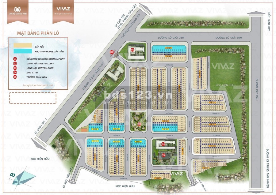 DỰ ÁN ĐẤT NỀN NHƠN TRẠCH ĐỒNG NAI 1 TỶ