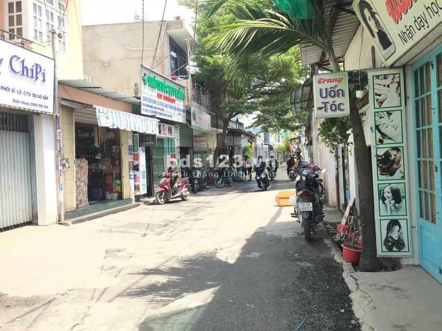 GÒ VẤP, EMART 1 PHAN VĂN TRỊ, HẺM THÔNG 5m, TS 7x20m, CHỈ 11.8 TỶ