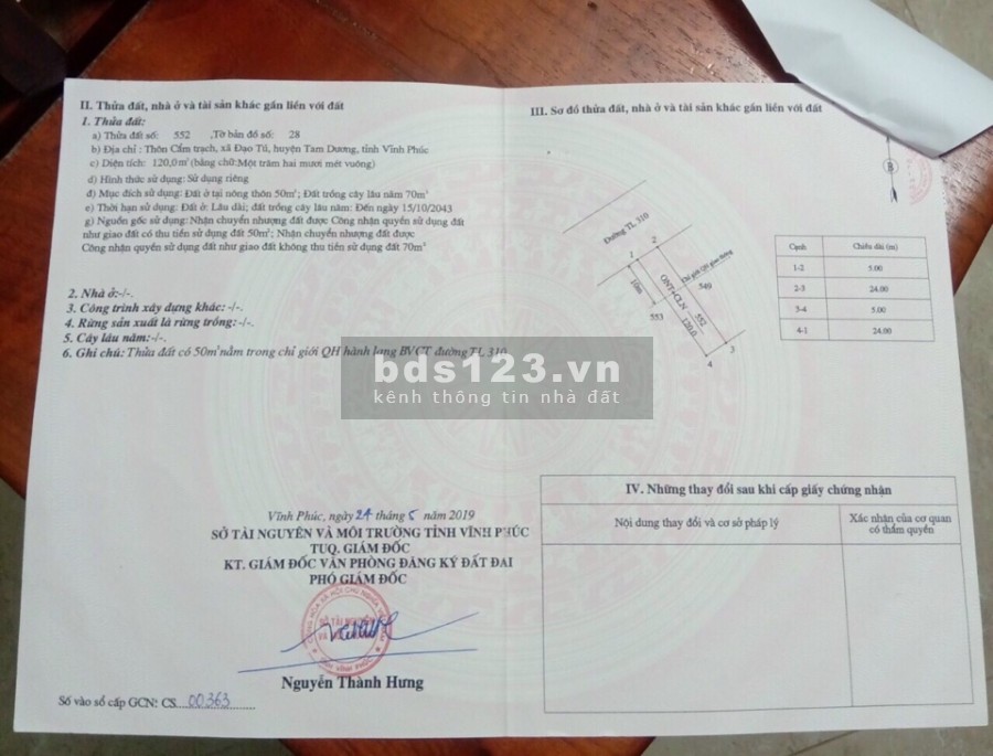 Cần bán hoặc cho thuê nhà xưởng gần chợ bê tông Đạo Tú