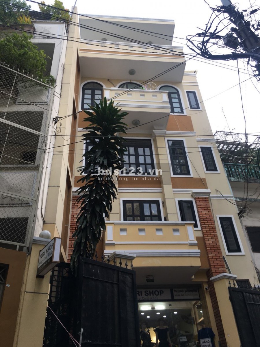 Bán nhà đường Võ Thị Sáu Phường Tân Định Quận 1, 106m2 5 tầng.