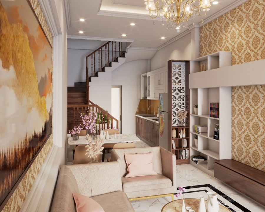 Nhà phố Long Biên đẹp, ô tô đỗ cửa, 33 m2, 4.5 tầng, chỉ 2,15 tỷ