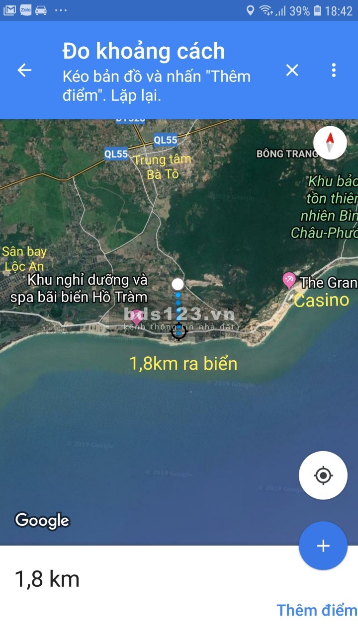 Cần chuyễn nhượng dự án đất nền 49 lô hồ tràm golf view dt 3ha LH 0909 416768 đại diện chủ