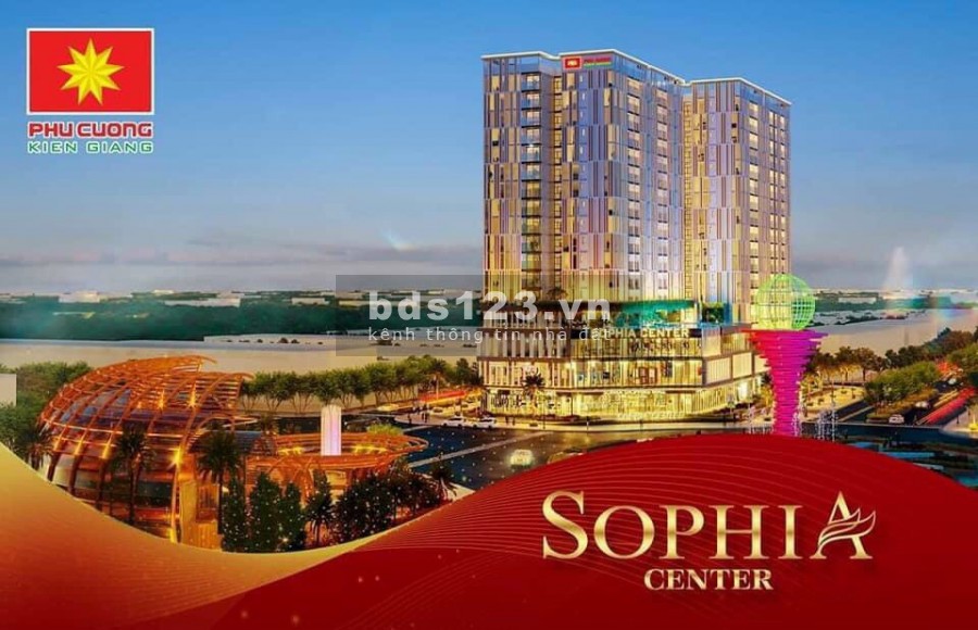 Mở bán căn hộ Sophia KĐT Phú Cường Rạch Giá Kiên Giang giá từ 950tr dến 2.5 tỷ từ 1 - 3PN