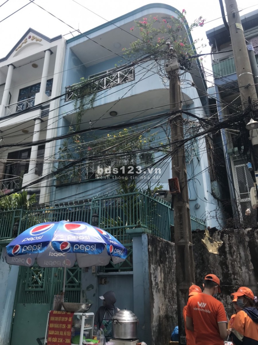 Cho thuê Nhà Đường Lê Văn Sỹ, P.1, Q.Tân Bình. DT: 5,3m(nở hậu 7m1) x 17m