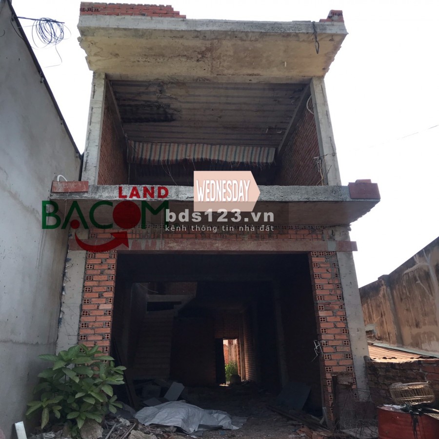 Bán căn nhà thô 1T1L , DT 126m2 SHR (có 98m2 thổ cư), Đường 5, P. An bình, giá 3,7 tỷ