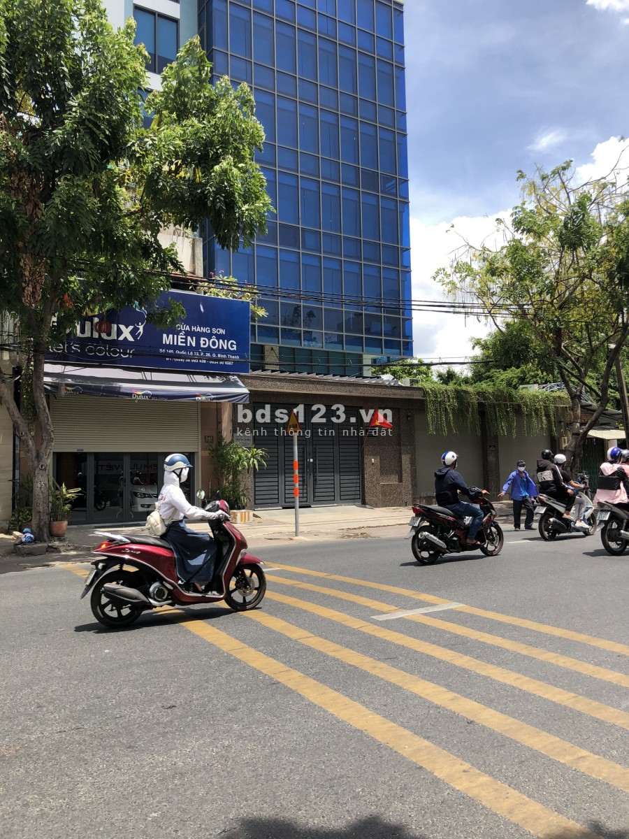 Mặt tiền QL.13 5.5x25m Trệt trống, lững, lầu làm Vp, kho,xưởng sát cổng BX Miền Đông