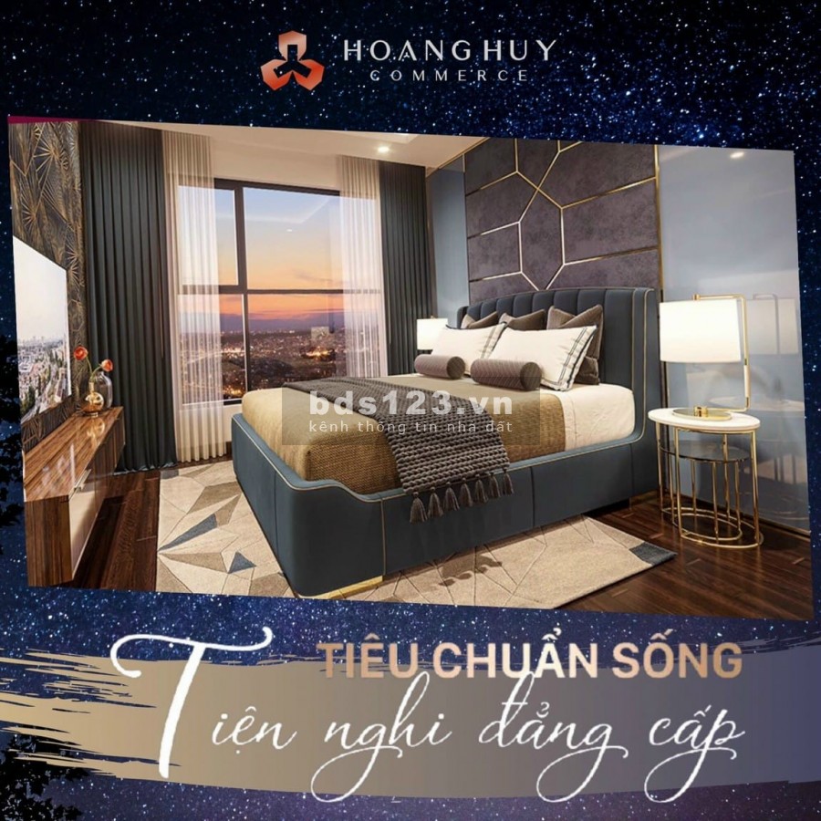 Bán căn ngoại giao 1PN dự án Hoàng Huy Commerce giá rẻ nhất dự án