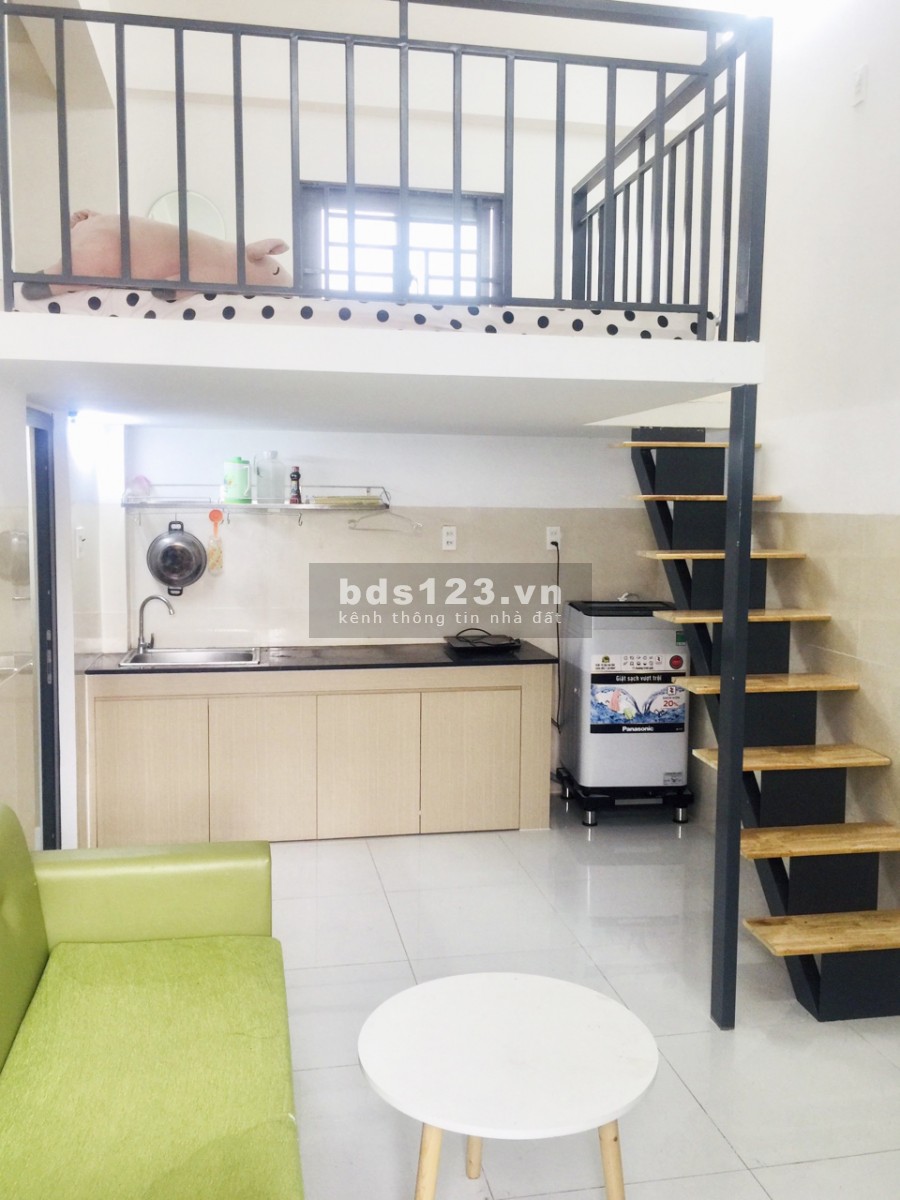 Căn hộ có gác full nội thất trống vào cuối tháng 5/2021 - giảm giá cực mạnh - chỉ 4tr3