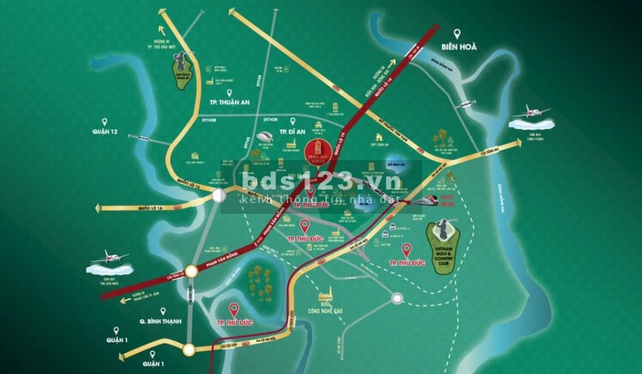 Chỉ với 600tr là sở hữu được căn hộ Phúc Đạt Tower nằm trên mặt tiền Phạm Văn Đồng ( nối dài)