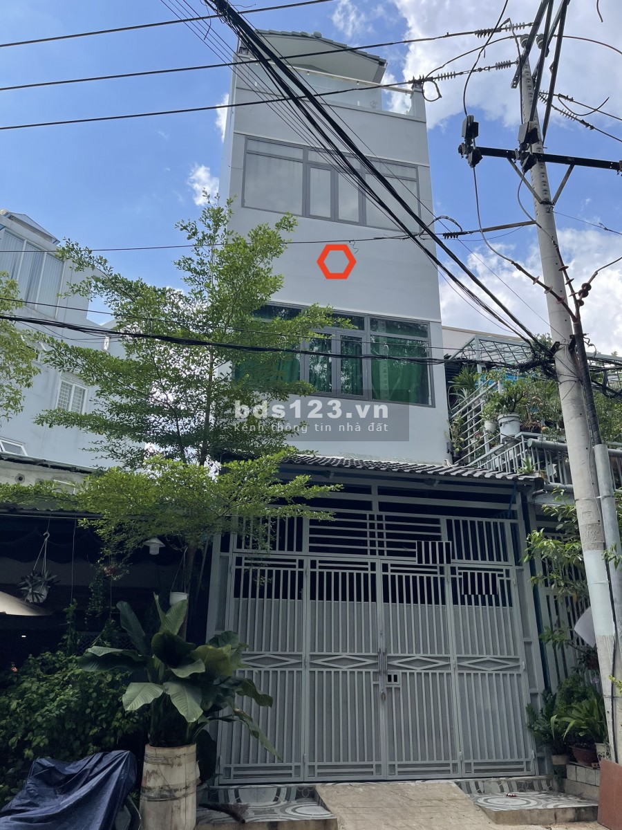 HXH D2 Nối dài 4x12m trệt, 3lầu, 5pn, 4wc. Nhà mới 100%