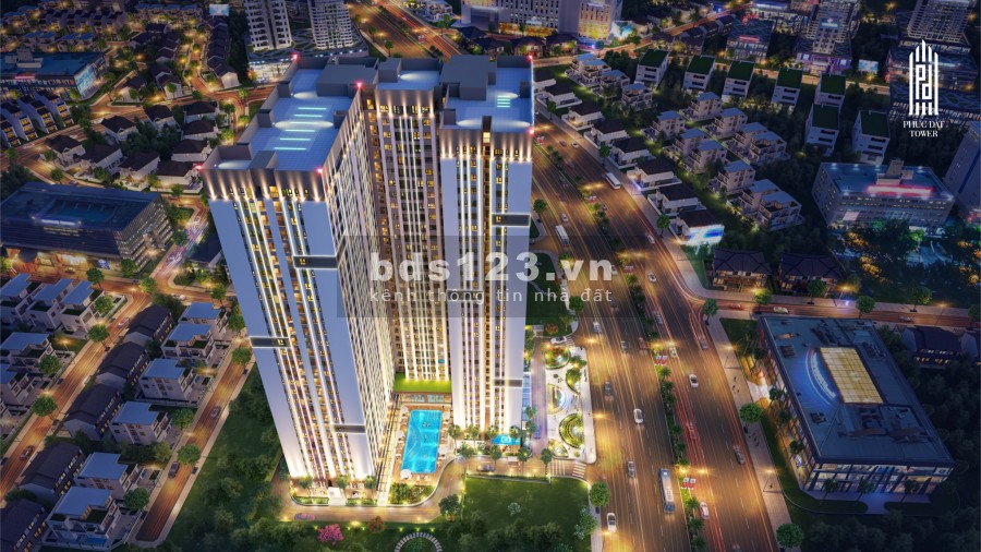 Chỉ với 600tr là sở hữu được căn hộ Phúc Đạt Tower nằm trên mặt tiền Phạm Văn Đồng ( nối dài)